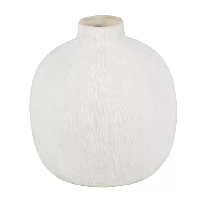 Grand vase en dolomite écrue H40 offre à 69,99€ sur Maisons du Monde