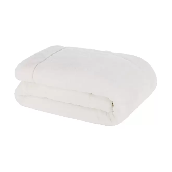 Plaid blanc 180x150 offre à 69,99€ sur Maisons du Monde