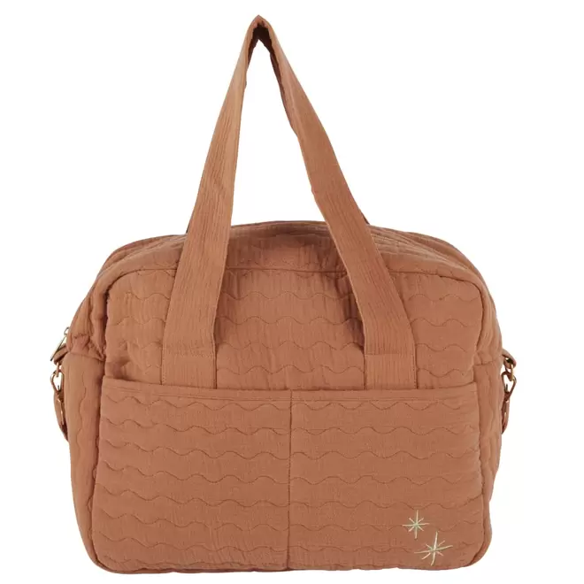 Sac à langer rose matelassé offre à 45,99€ sur Maisons du Monde