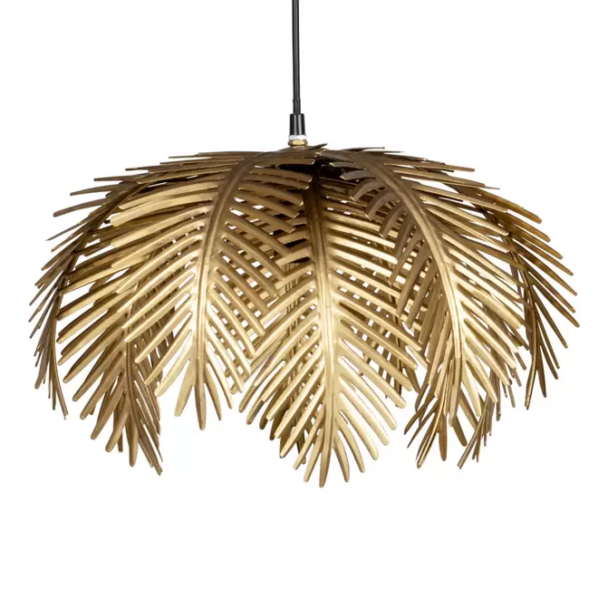 Suspension feuilles en métal doré offre à 129€ sur Maisons du Monde