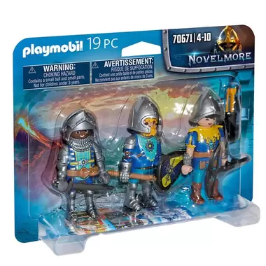 3 Chevaliers Novelmore Playmobil Novelmore 70671 offre à 10€ sur La Grande Récré