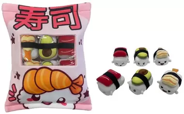 COUSSIN KAWAII AVEC 6 MINI SUSHI offre à 29,99€ sur La Grande Récré