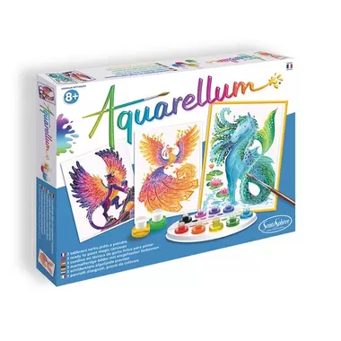 Aquarellum Animaux Mythiques offre à 16,99€ sur La Grande Récré