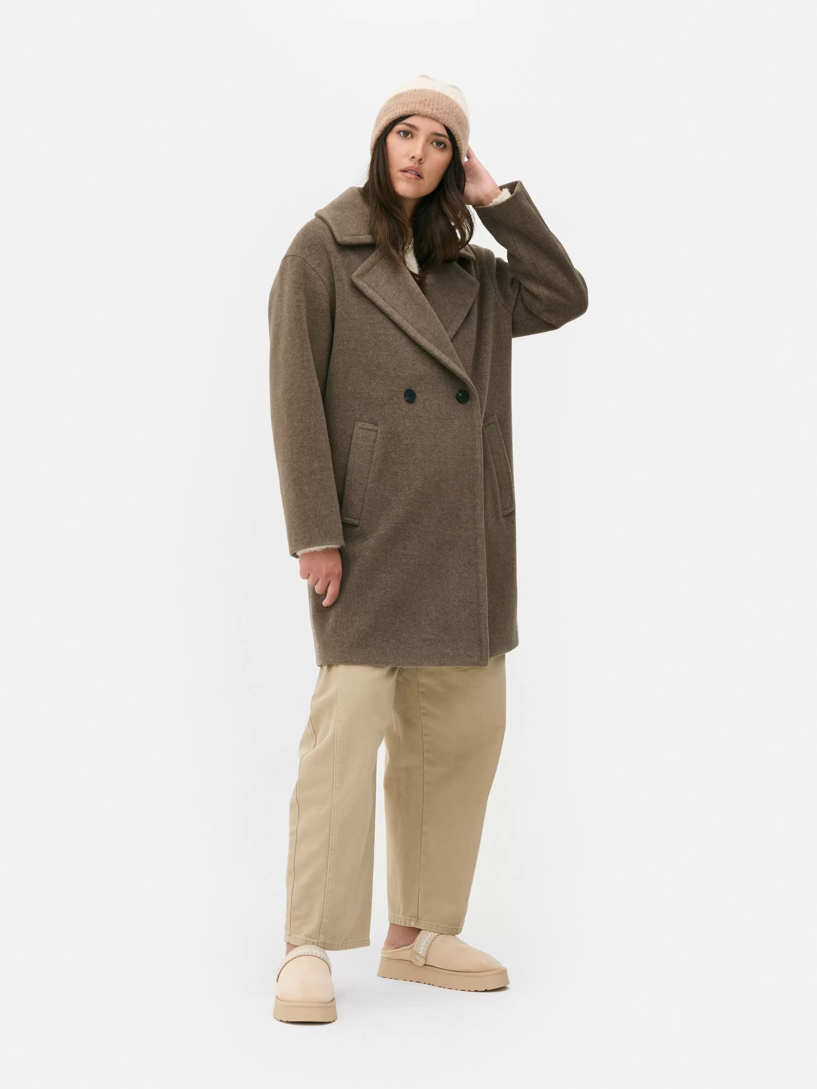 Manteau croisé Paula Echevarría offre à 36€ sur Primark