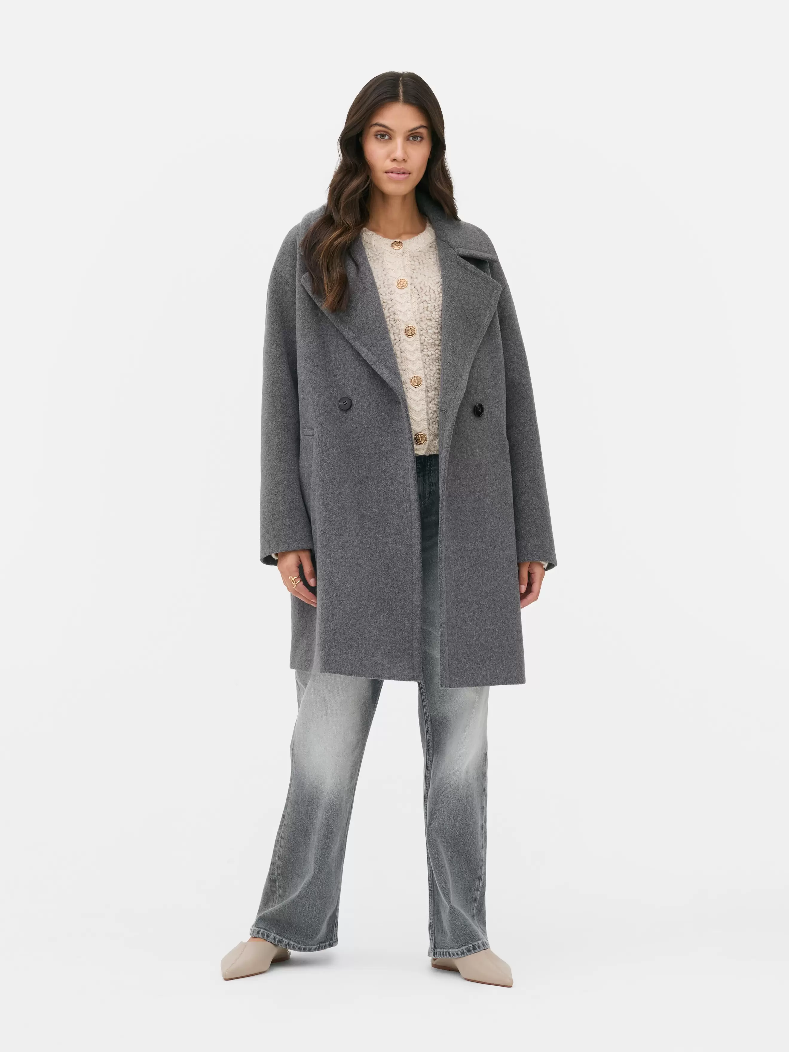 Manteau croisé Paula Echevarría offre à 36€ sur Primark