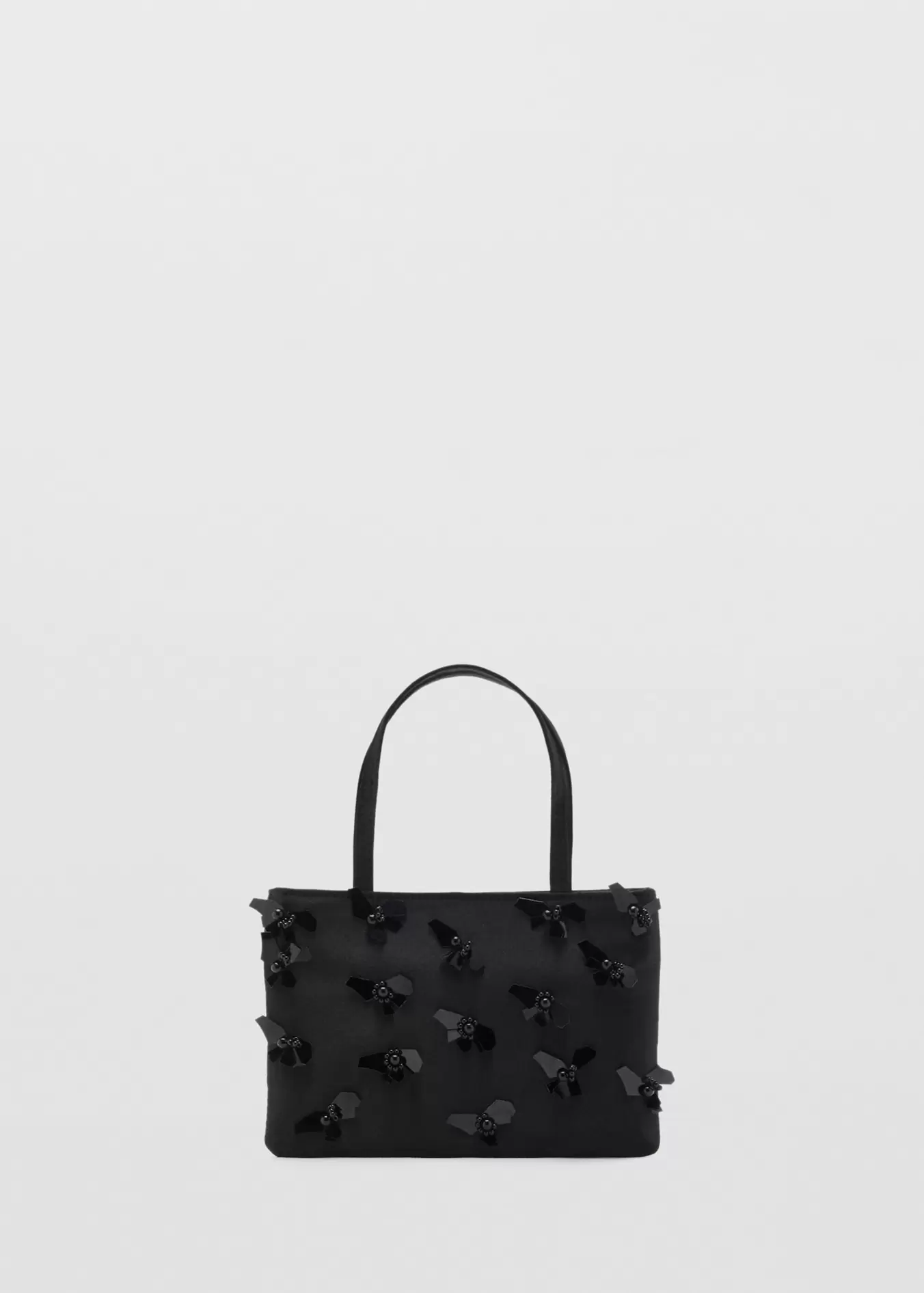 Sac à main avec application de fleurs offre à 29,99€ sur Mango