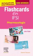 Flashcards en IFSI - Pharmacologie - 210 flashcards pour réviser efficacement offre à 12,9€ sur Cultura