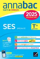 Annabac sujets & corrigés : Spécialité SES - Terminale générale offre à 7,6€ sur Cultura