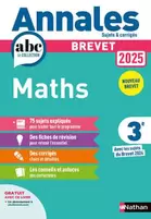 Annales ABC du brevet - sujets & corrigés : Mathématiques - 3e (édition 2025) offre à 7,5€ sur Cultura