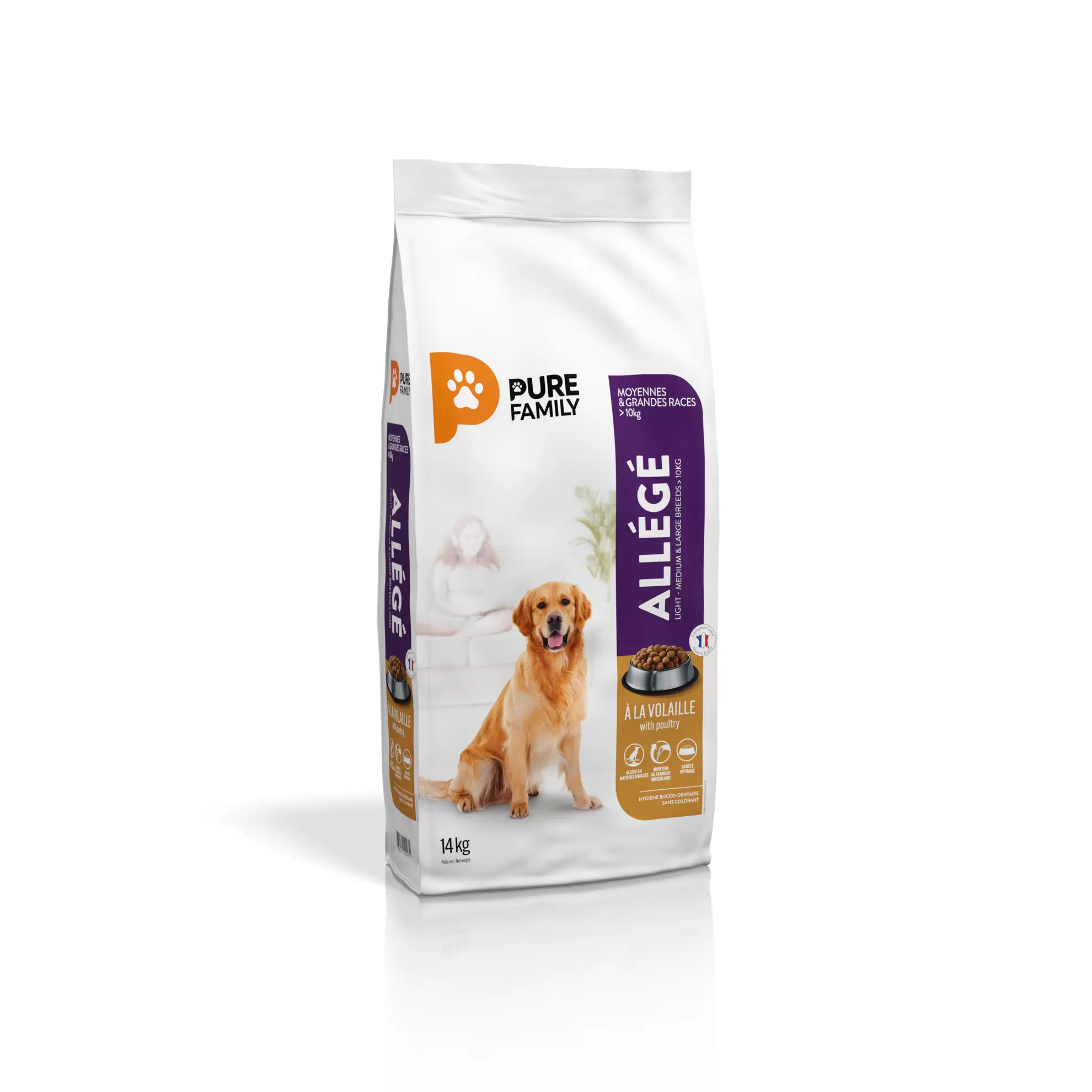 Pure family - chien adulte light offre à 35,49€ sur Jardiland