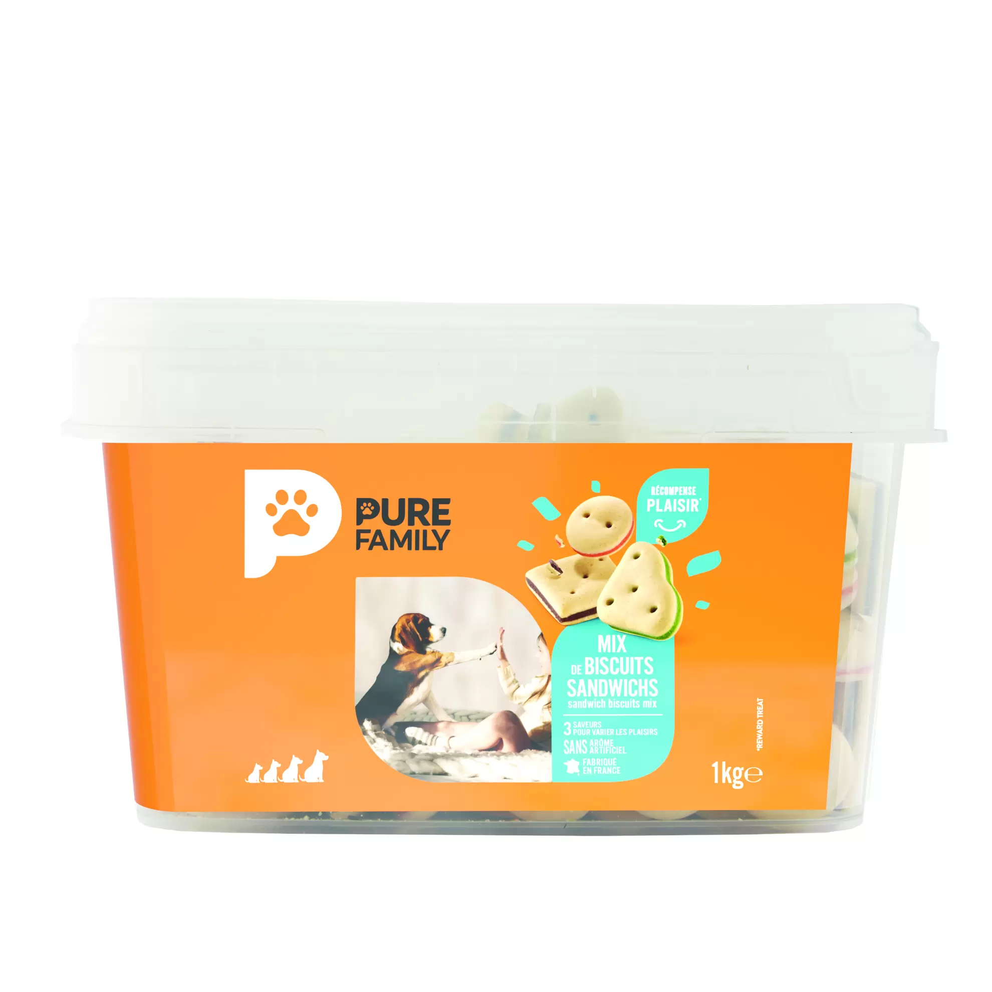 Biscuits sandwichs pour chien Pure Family offre à 7,99€ sur Jardiland