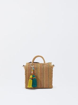 Multicolor Straw Effect Shopper Bag offre à 35,99€ sur Parfois