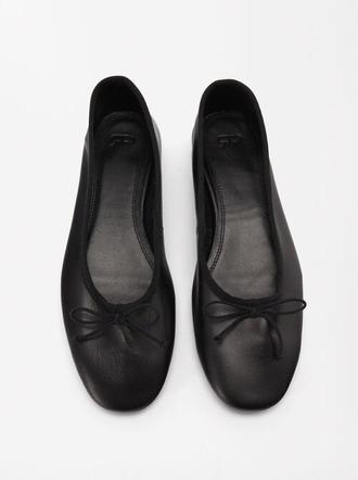 Leather Heeled Ballerinas offre à 49,99€ sur Parfois