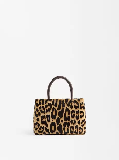 Leopard Print Leather Tote Bag offre à 45,99€ sur Parfois