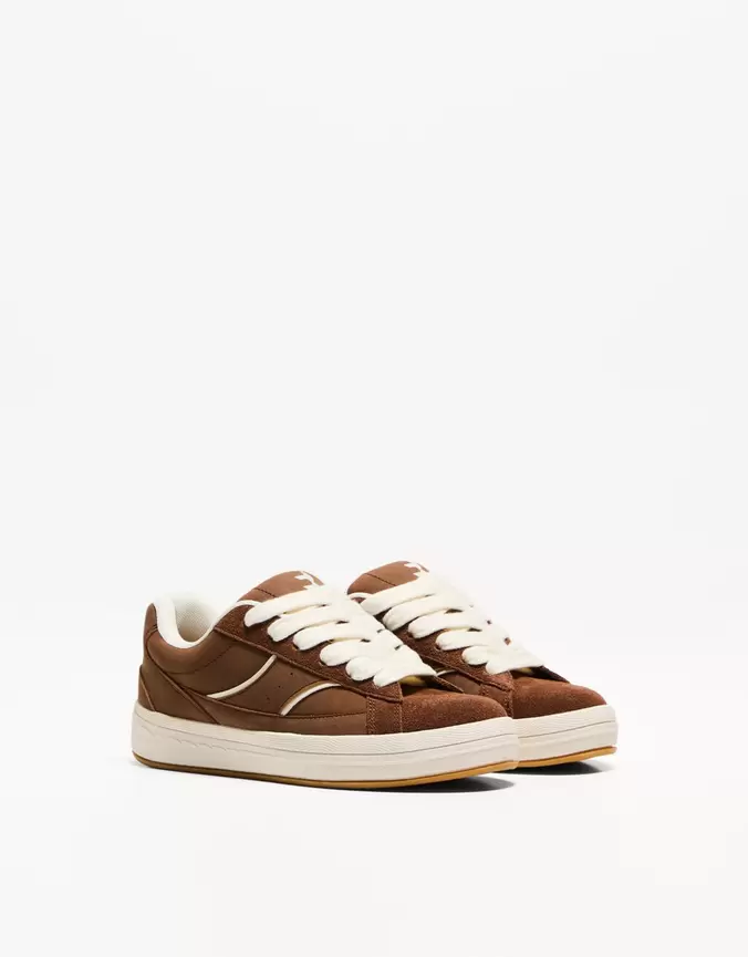 Sneakers skate offre à 35,99€ sur Bershka