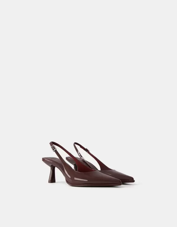 Escarpins type mules kitten heels offre à 29,99€ sur Bershka