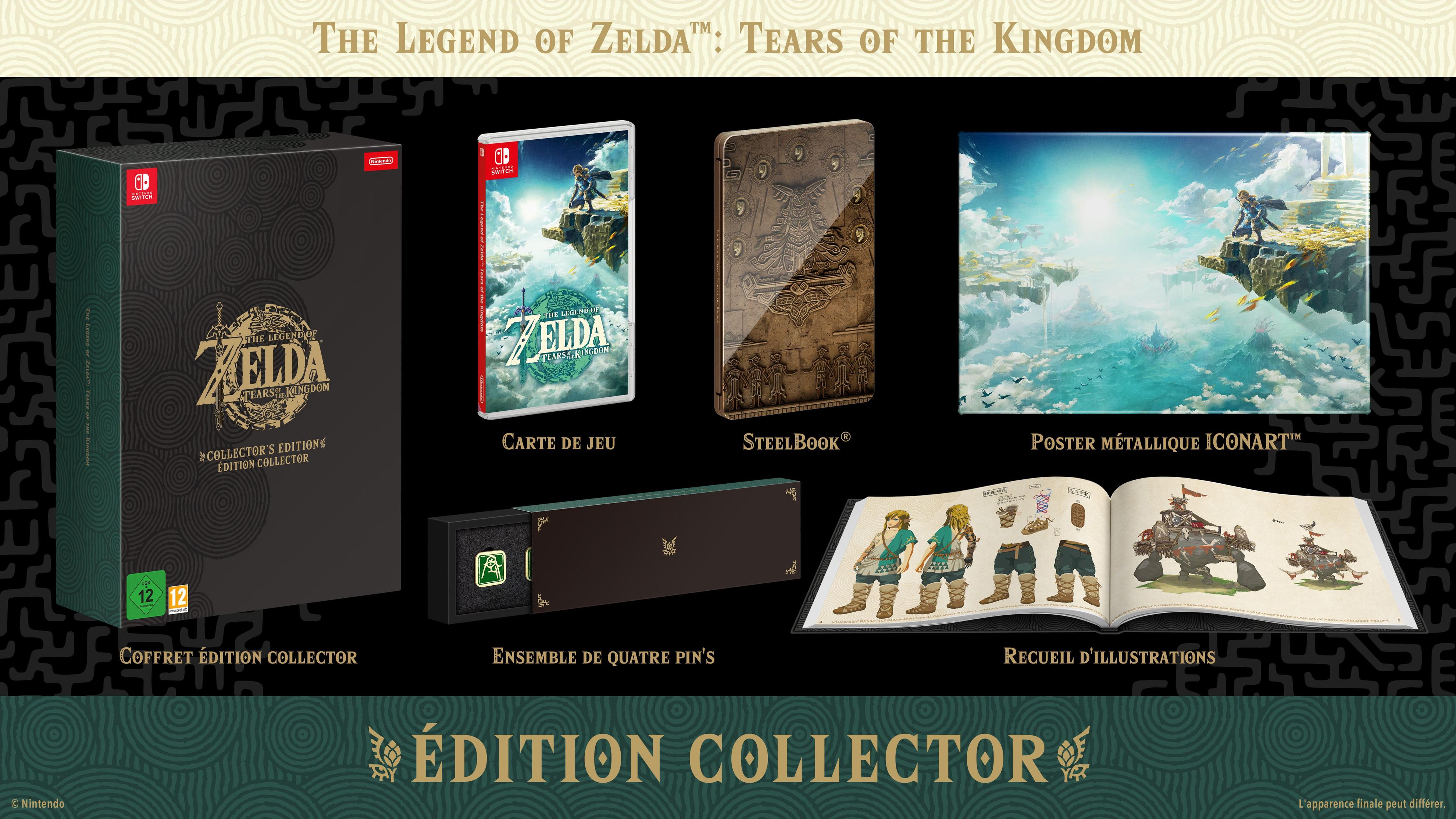 The Legend Of Zelda Tears Of The Kingdom Edition Collector offre à 149,99€ sur Micromania