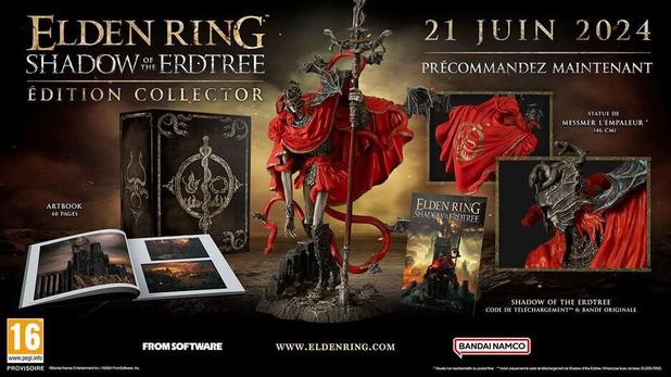 Elden Ring Shadow Of The Erdtree Collector Edition offre à 259,99€ sur Micromania