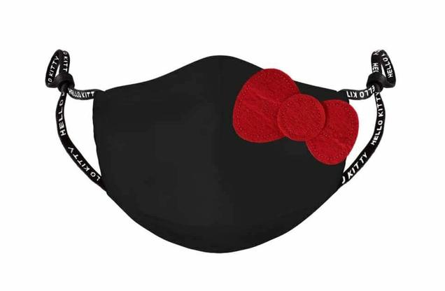 Masque - Hello Kitty - Noir Avec Noeud offre à 4,99€ sur Micromania