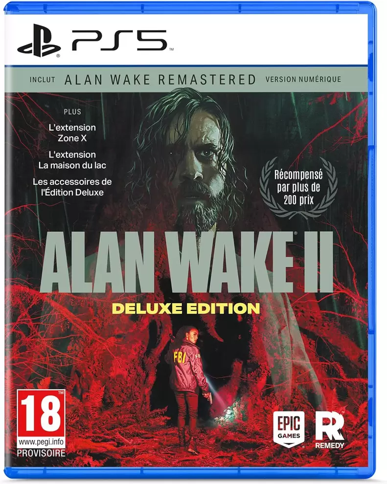 Alan Wake 2 Deluxe Edition offre à 79,99€ sur Micromania