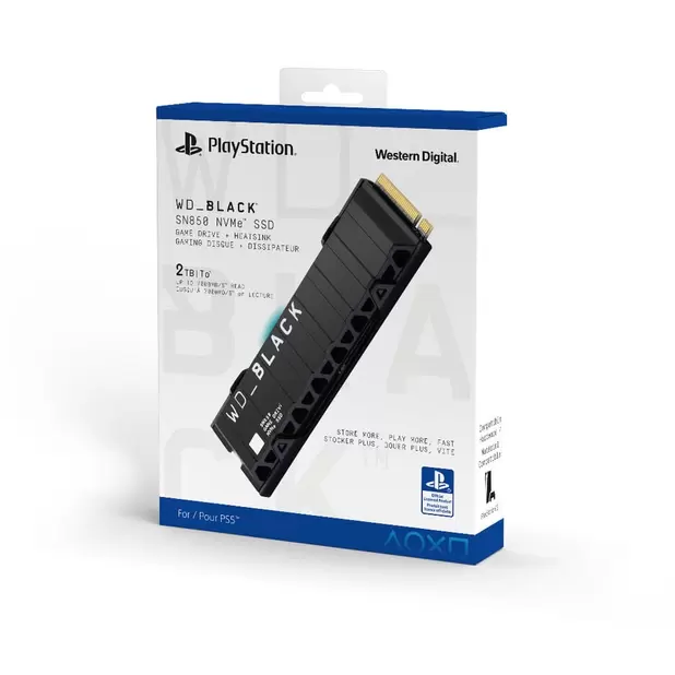 Memoire Ssd Wd_black 2to Licence Officielle Playstation 850P offre à 189,99€ sur Micromania