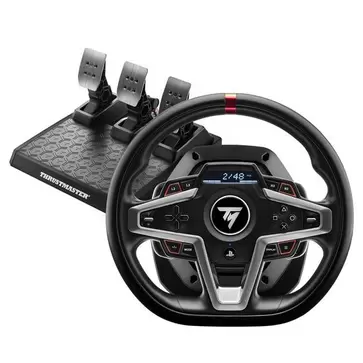 Volant Thrustmaster + Pedalier T248 Ps5 offre à 299,99€ sur Micromania