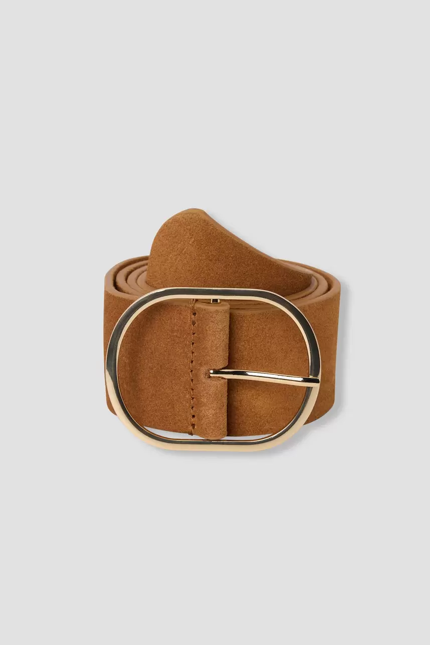 Ceinture en cuir suédé Femme offre à 29,99€ sur Promod