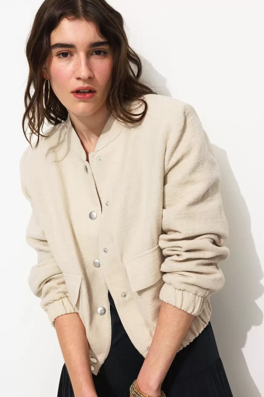 Bomber à épaulettes Femme offre à 69,99€ sur Promod