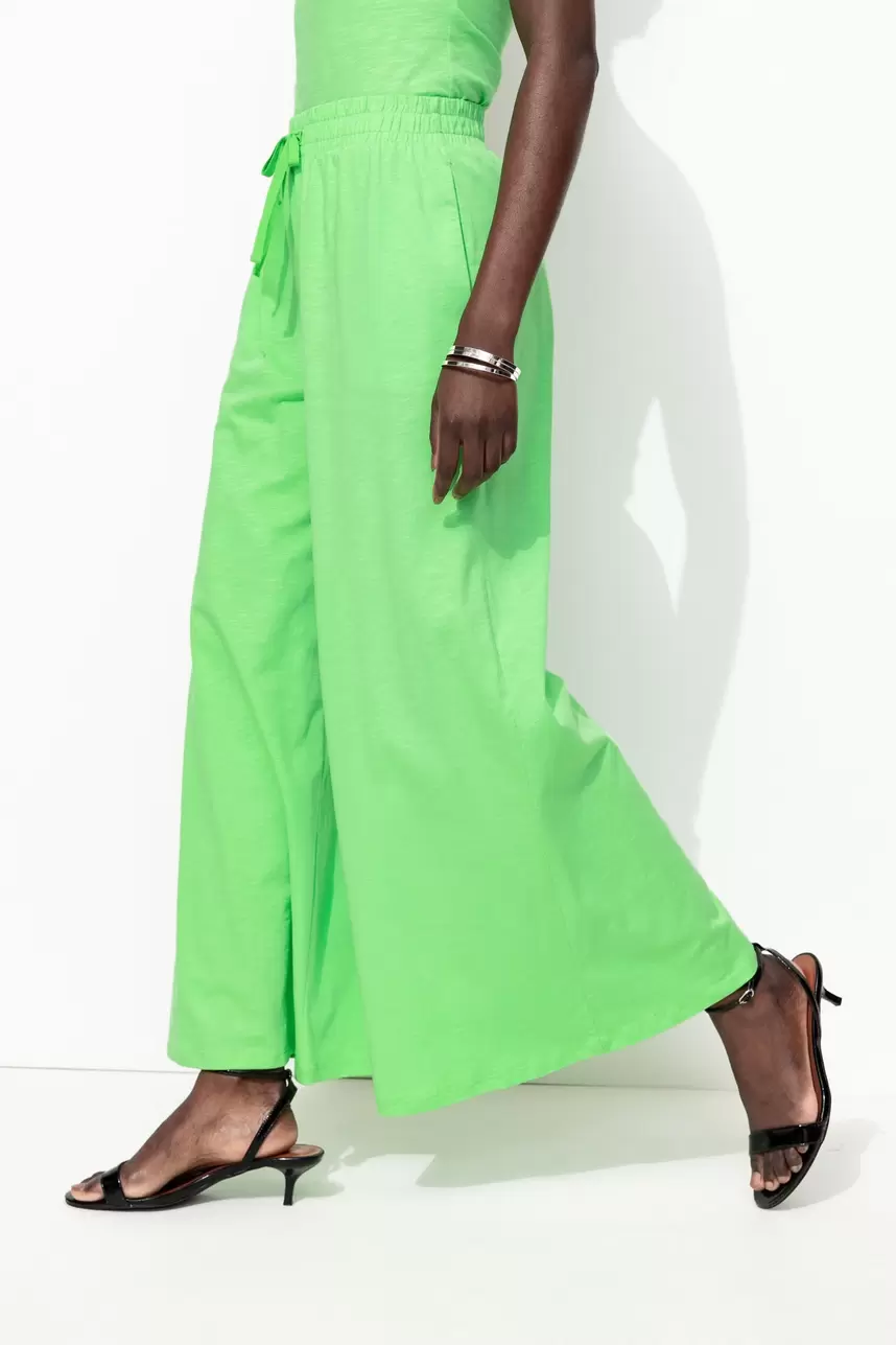 Pantalon large en jersey Femme offre à 35,99€ sur Promod