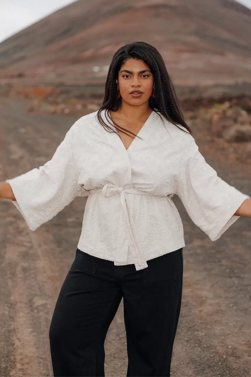 Veste kimono Femme offre à 69,99€ sur Promod