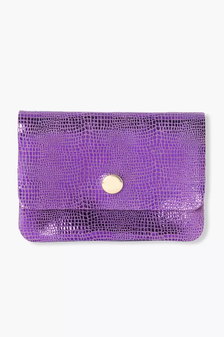 Petit porte-monnaie cuir irisé offre à 12,99€ sur Promod