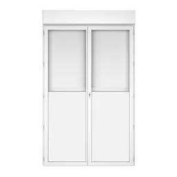 Fenêtre PVC blanc Héméra sur mesure avec volet roulant intégré offre à 665,78€ sur Lapeyre