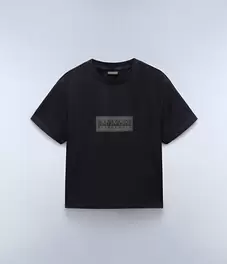 T-Shirt à Manches Courtes Box Logo offre à 28,8€ sur Napapijri