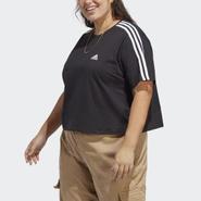Crop top en jersey Essentials 3-Stripes (Grandes tailles) offre à 14,84€ sur Adidas