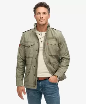 Veste militaire Vintage M65 offre à 139,99€ sur Superdry