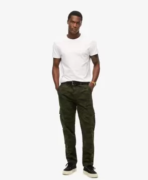 Pantalon Cargo Core en coton bio offre à 94,99€ sur Superdry