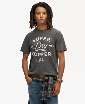 T-shirt Copper Label Workwear offre à 39,99€ sur Superdry