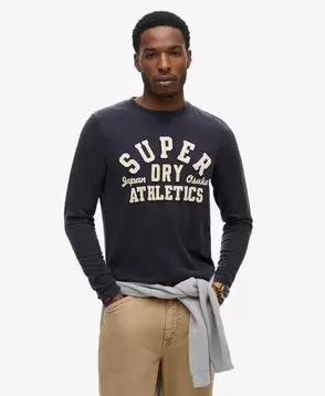 Vintage Athletic Long Sleeve Top offre à 54,99€ sur Superdry