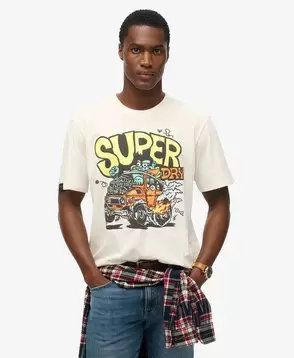 T-shirt ample Dragnut Odd Rods offre à 39,99€ sur Superdry