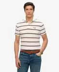 Polo rayé léger en jersey offre à 49,99€ sur Superdry