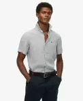 Chemise en lin à logo SD brodé Vacation offre à 74,99€ sur Superdry