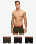Lot de trois boxers en coton bio offre à 39,99€ sur Superdry