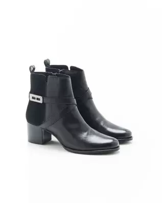 Bottines à talon bi-matières offre à 41,9€ sur Damart