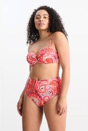 Bas de bikini - high waist - LYCRA® XTRA LIFE™ - à motif offre à 12,99€ sur C&A
