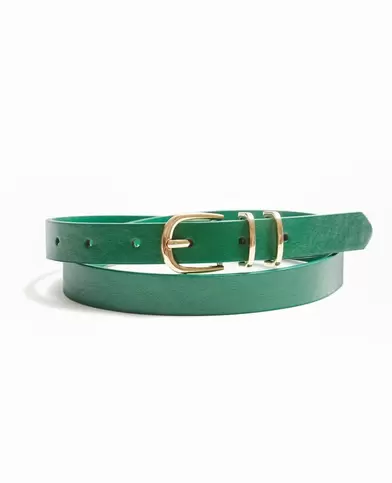 Ceinture fine avec boucle dorée offre à 5,99€ sur Pimkie