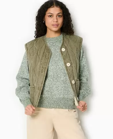 Veste matelassée sans manches offre à 35,99€ sur Pimkie