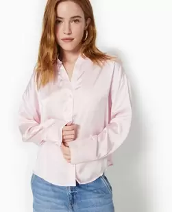 Chemise en satin offre à 22,99€ sur Pimkie