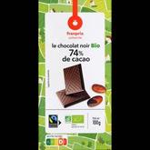 Tablette chocolat noir Bio offre à 1,6€ sur franprix