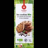 Cookies noisettes chocolat Bio offre à 2,3€ sur franprix