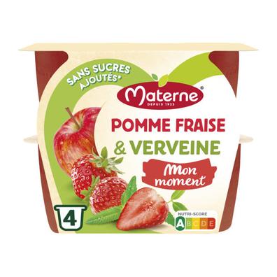 Compote fraise verveine sans sucres ajoutés offre à 2,15€ sur franprix